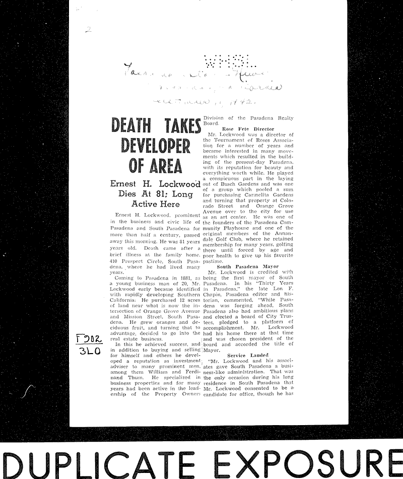  Source: Pasadena Star - News Date: 1942-09-11