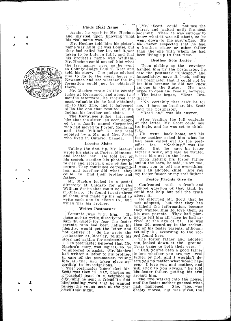  Source: Sheboygan Press-Telegram Date: 1925-01-19