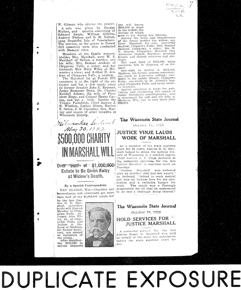  Source: Milwaukee Sentinel Topics: Government and Politics Date: 1922-05-30