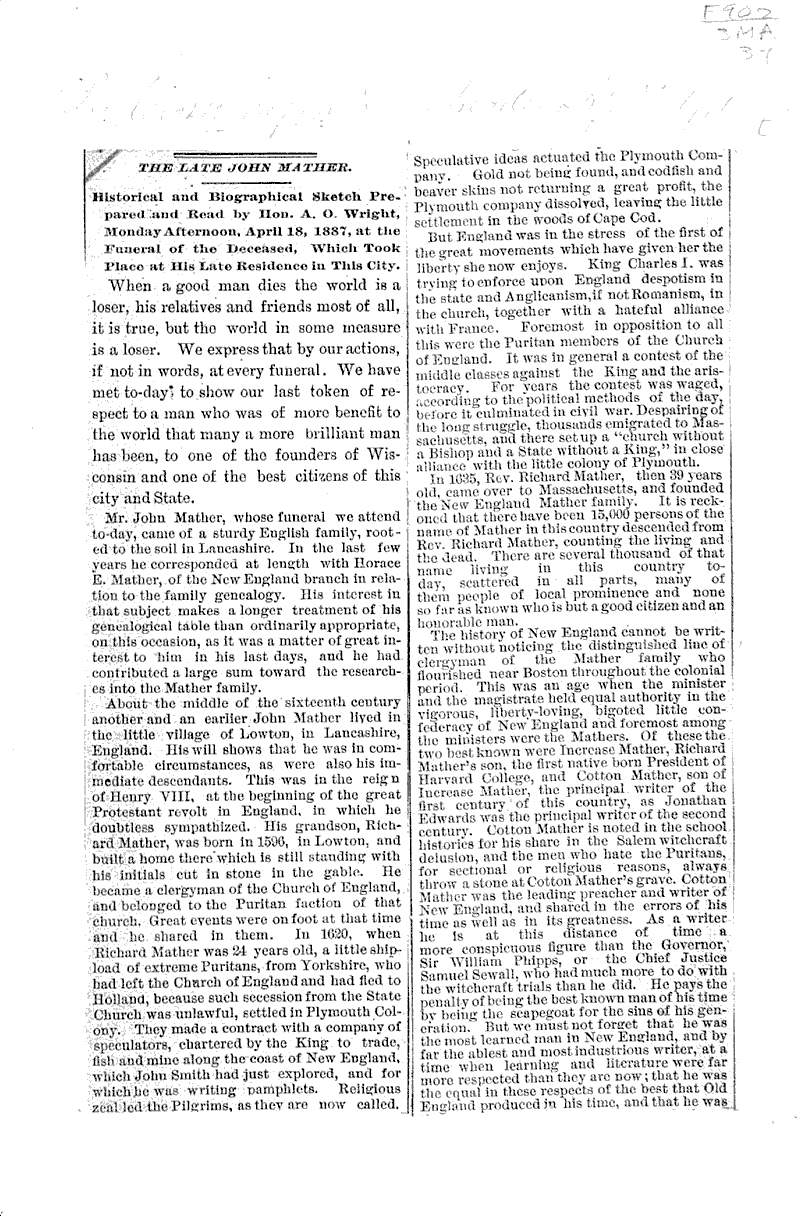  Source: La Crosse Republican and Leader Date: 1887-04-19