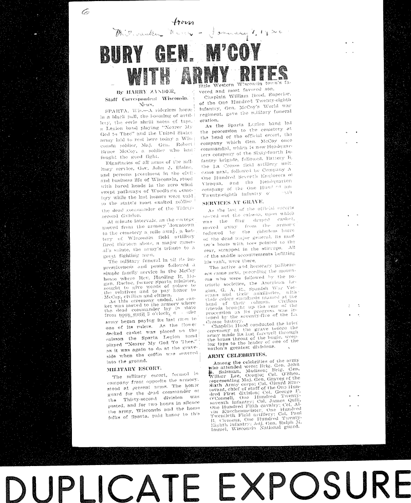  Source: Milwaukee News Topics: Wars Date: 1926-01-07