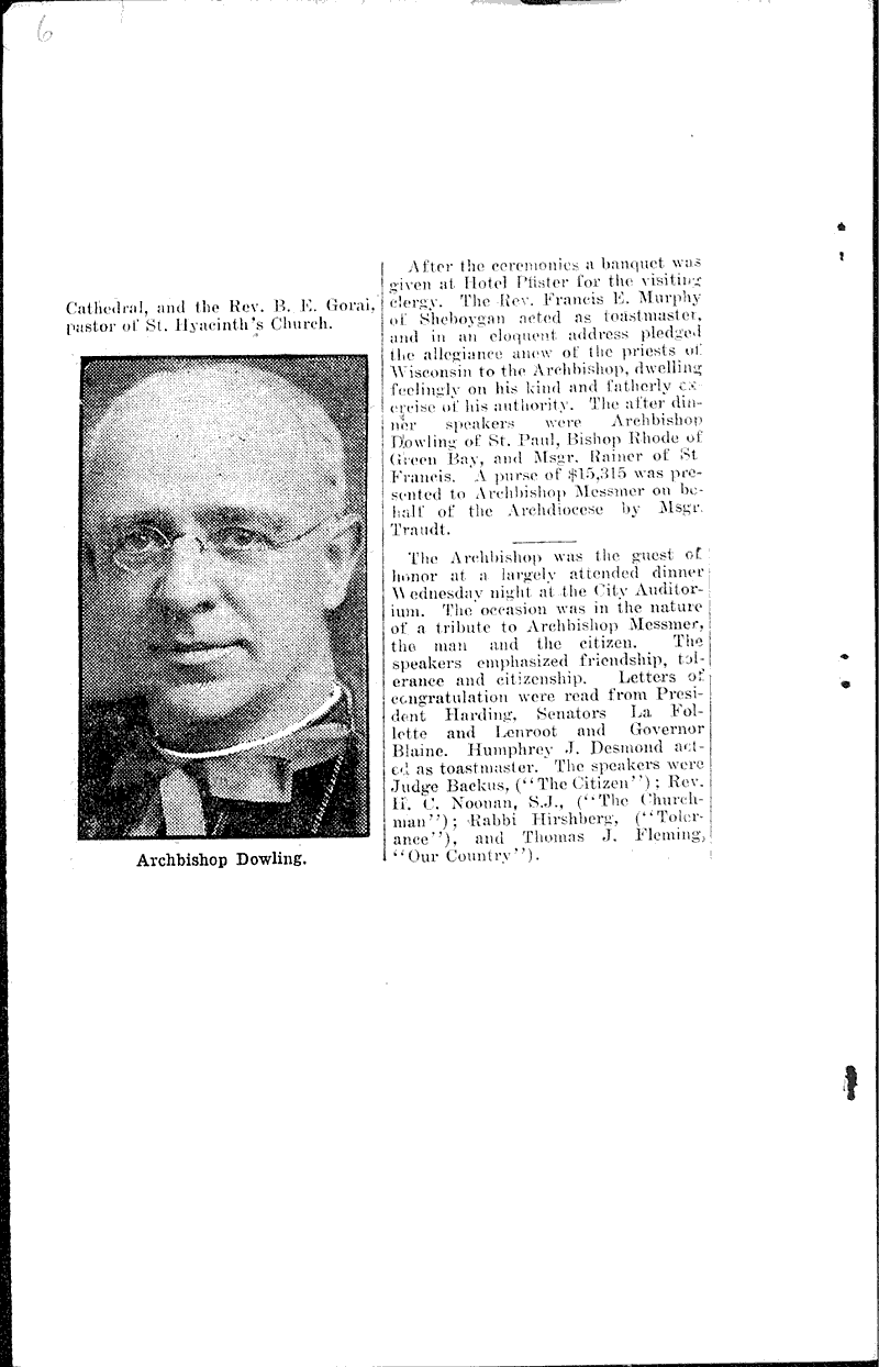  Source: Milwaukee Citizen Topics: Church History Date: 1921-10-08