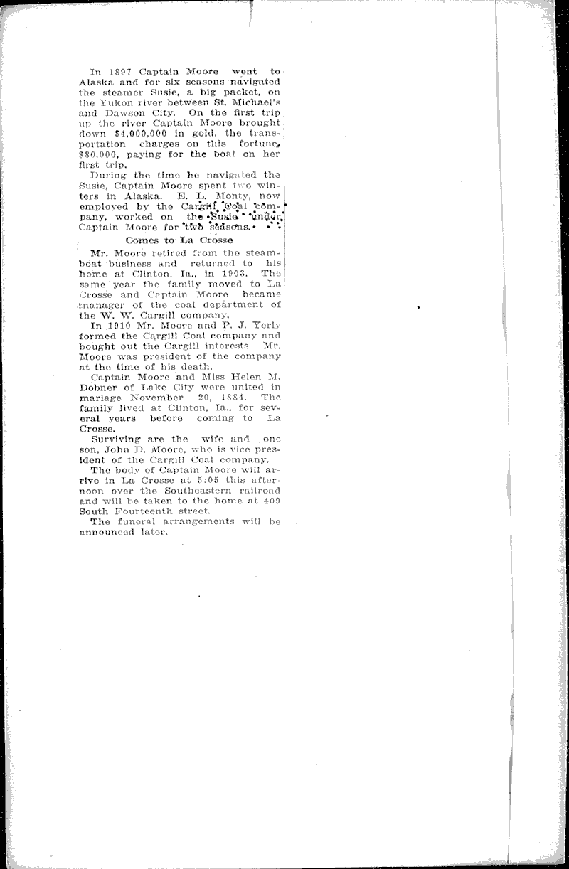  Source: La Crosse Leader - Press Date: 1916-06-01
