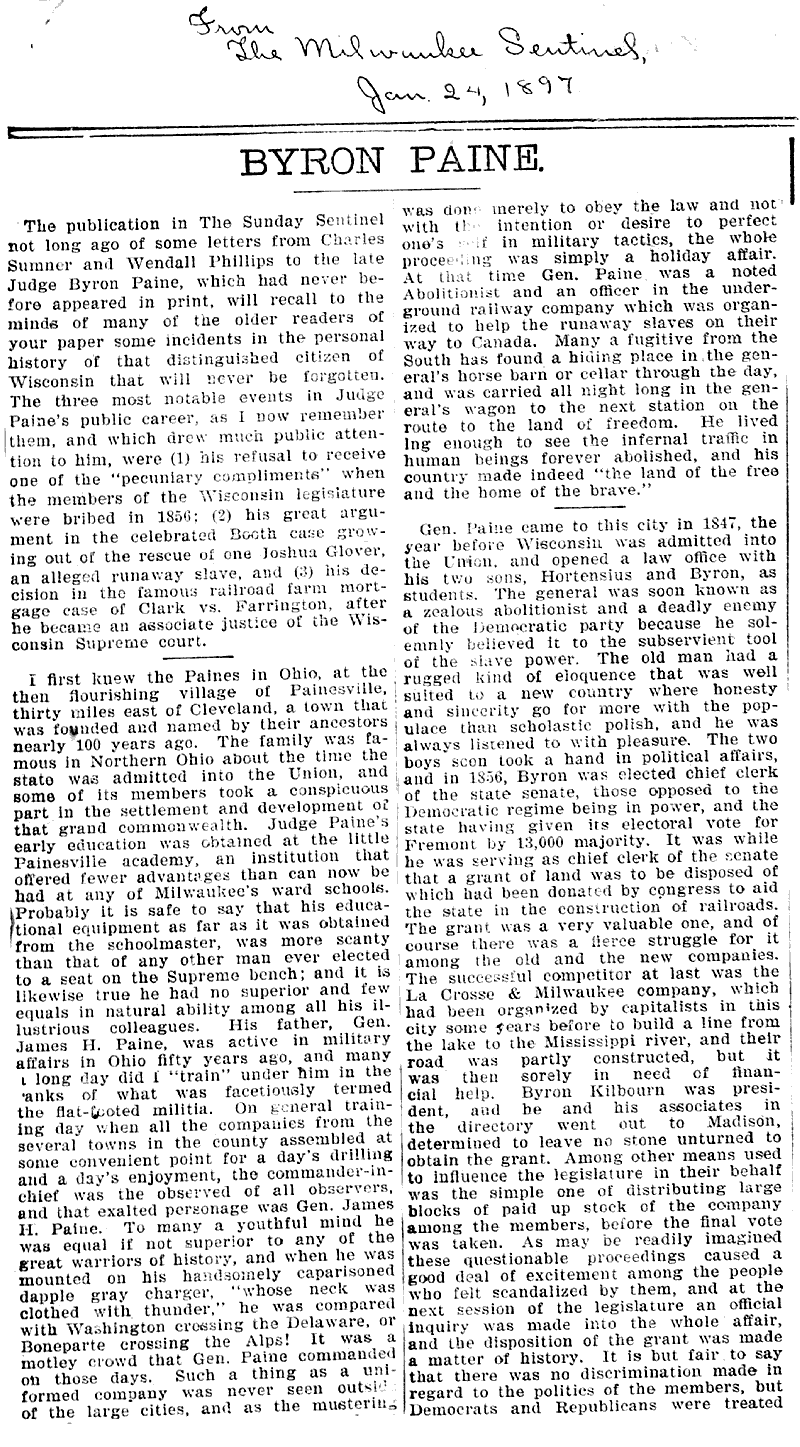  Source: Milwaukee Sentinel Topics: Government and Politics Date: 1897-01-24