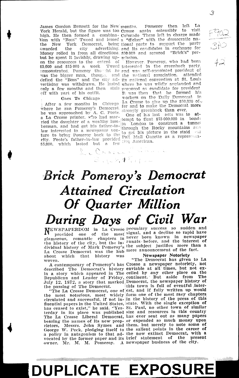  Source: LaCrosse Tribune Topics: Government and Politics Date: 1929-01-06