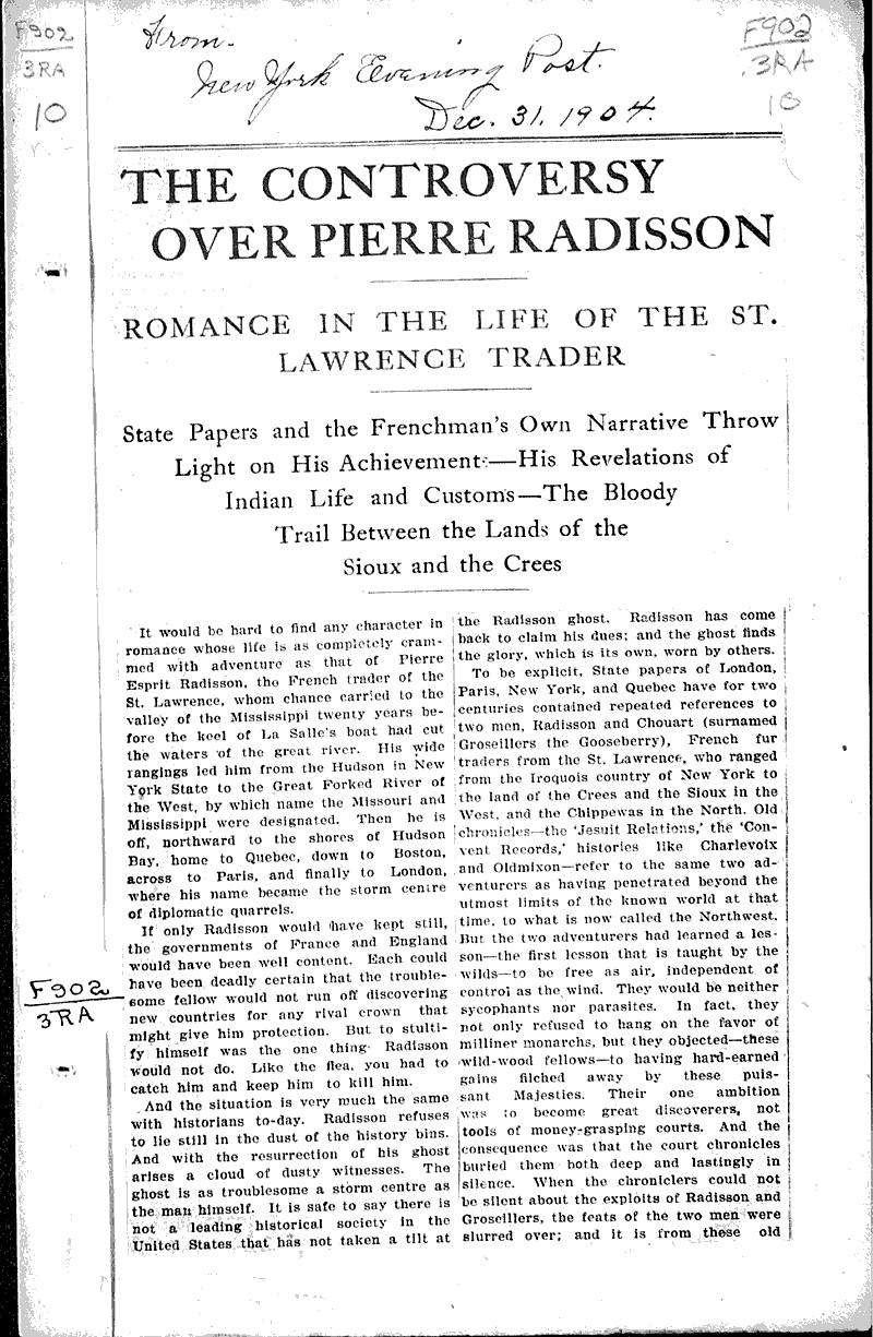  Source: New York Evening Post Topics: Industry Date: 1904-12-31