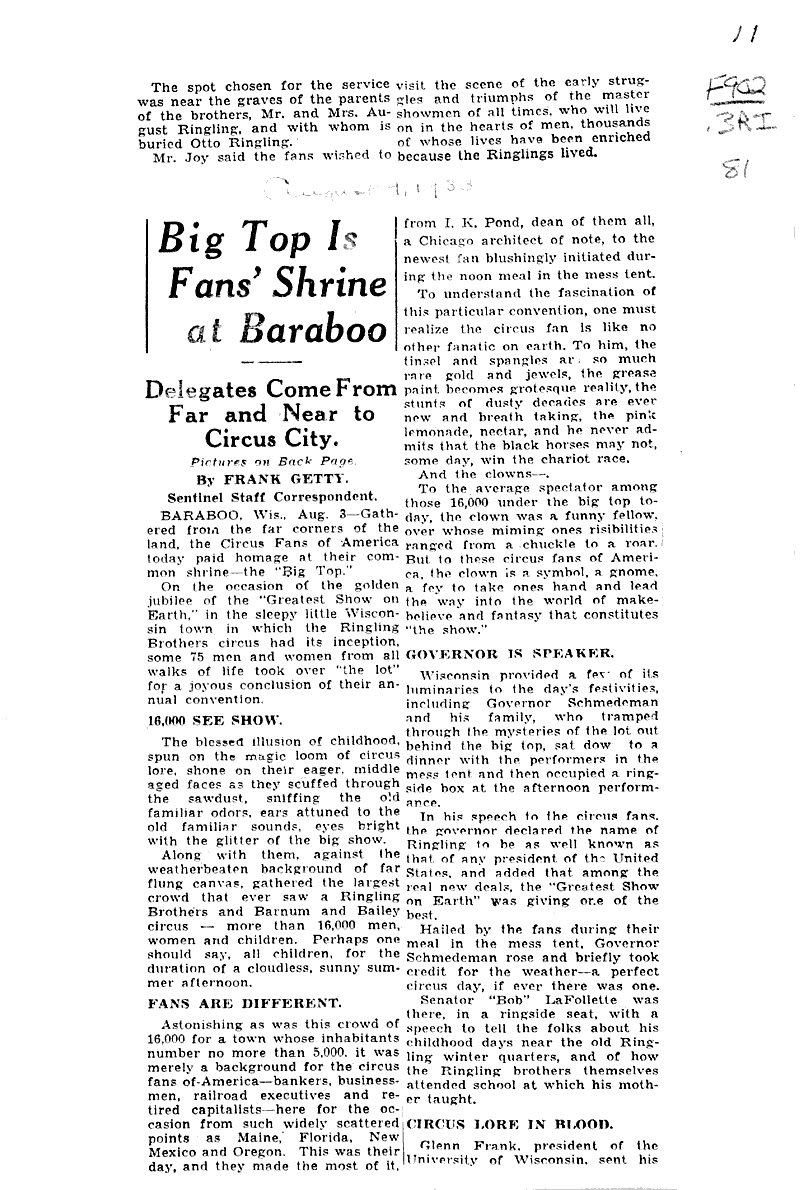  Source: Baraboo News Republic Topics: Industry Date: 1933-07-28