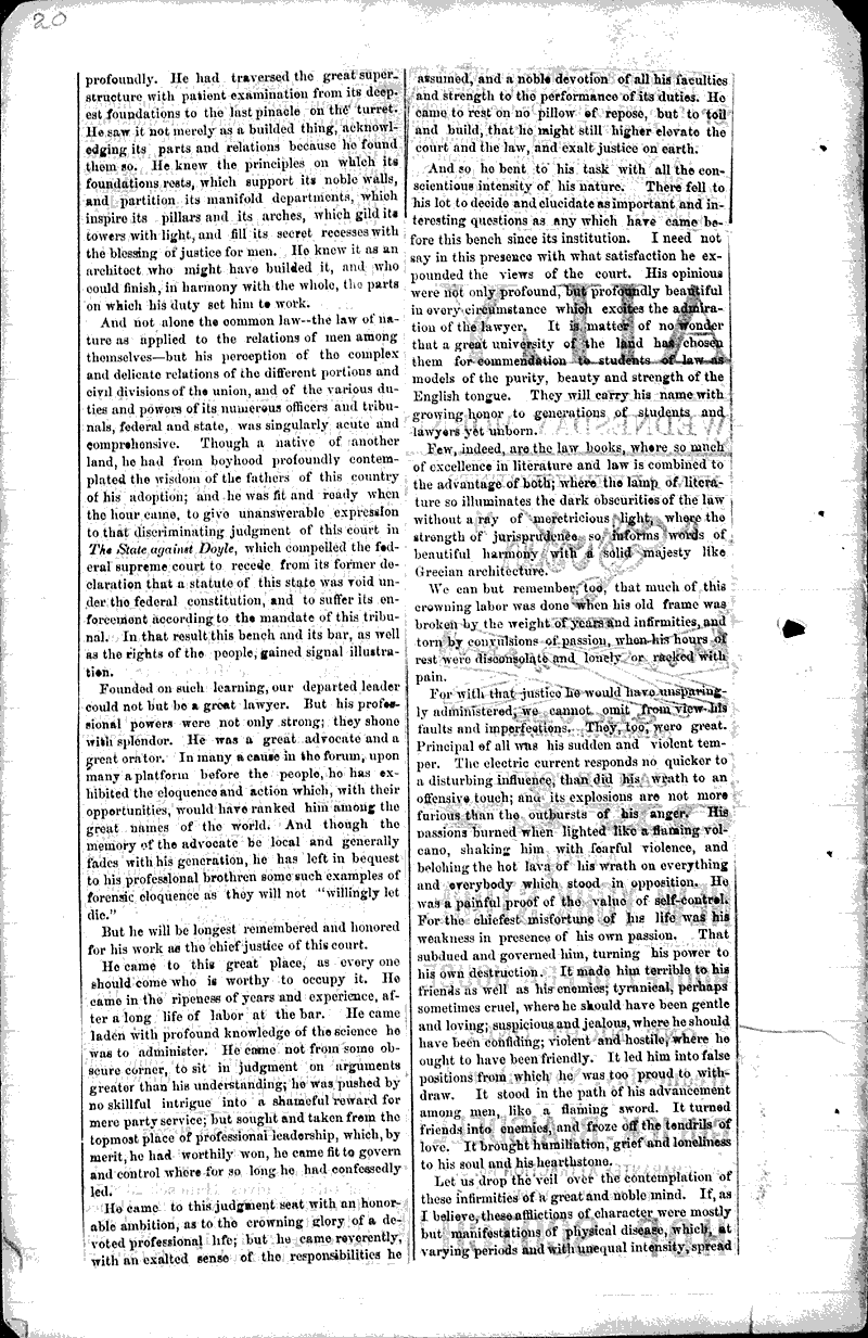  Source: Wisconsin State Journal Topics: Government and Politics Date: 1880-10-19