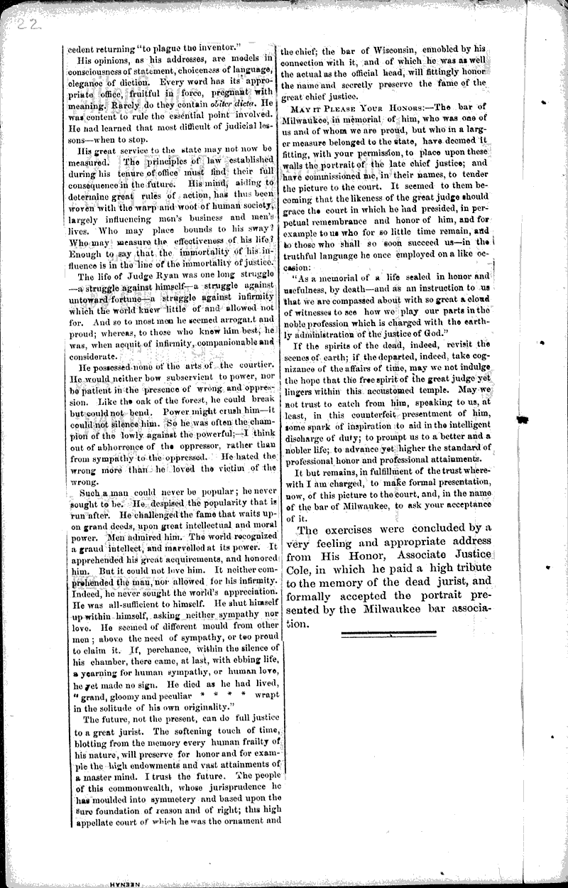  Source: Wisconsin State Journal Topics: Government and Politics Date: 1880-10-19