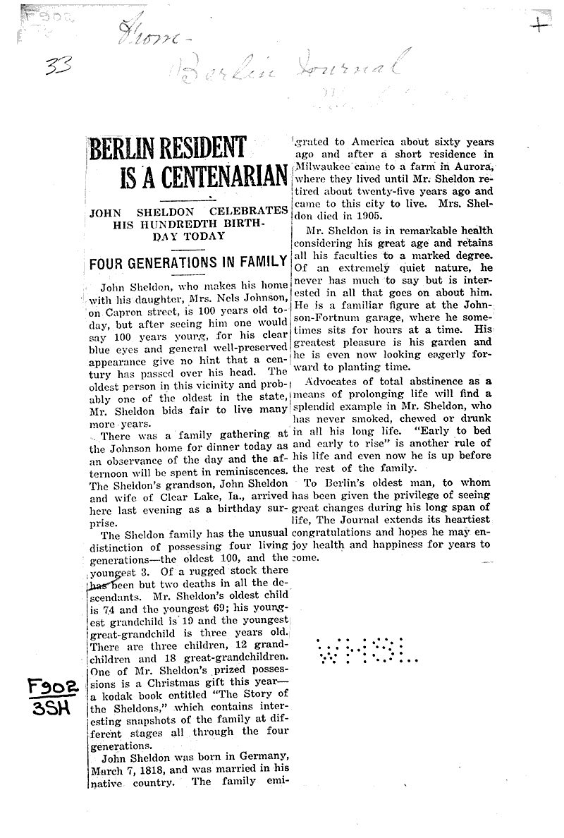  Source: Berlin Journal Topics: Immigrants Date: 1918-03-07