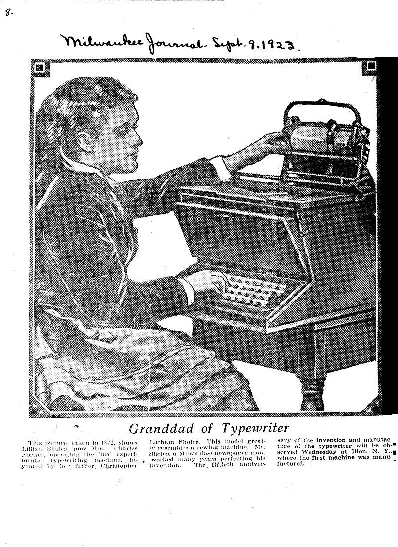  Source: Milwaukee Journal Topics: Industry Date: 1923-07-10