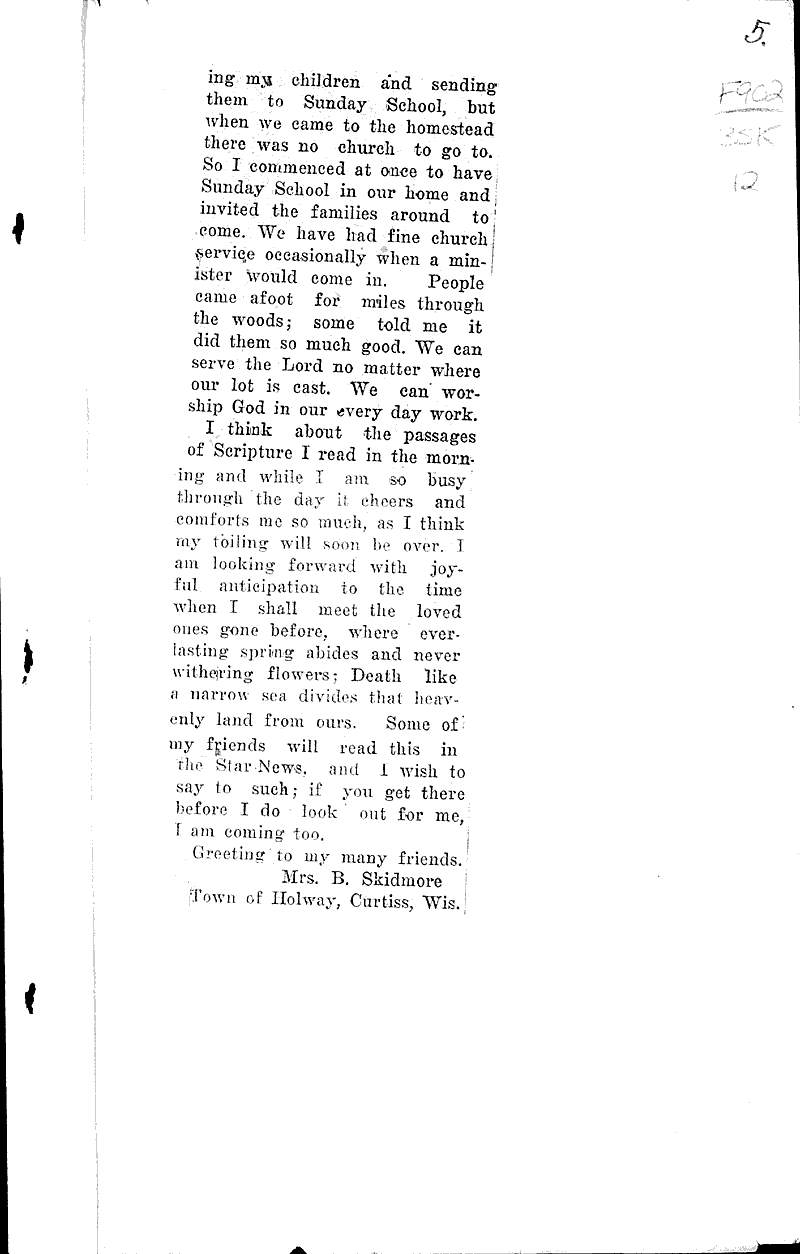  Source: Medford News Date: 1922-02-05