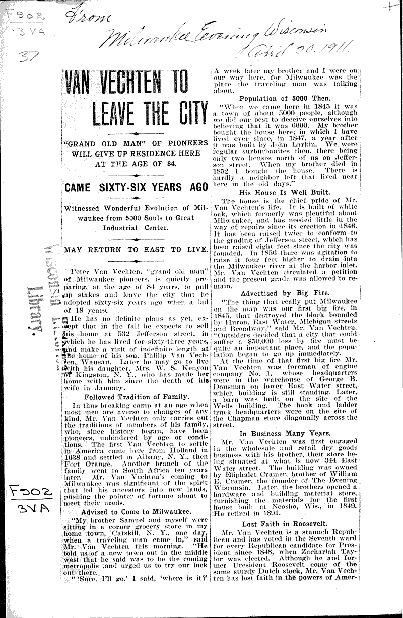  Source: Milwaukee Evening Wisconsin Date: 1911-04-20