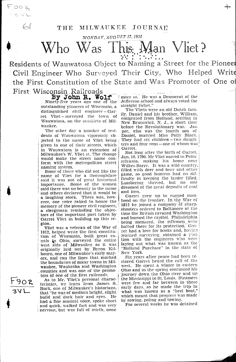  Source: Milwaukee Journal Topics: Industry Date: 1931-08-17