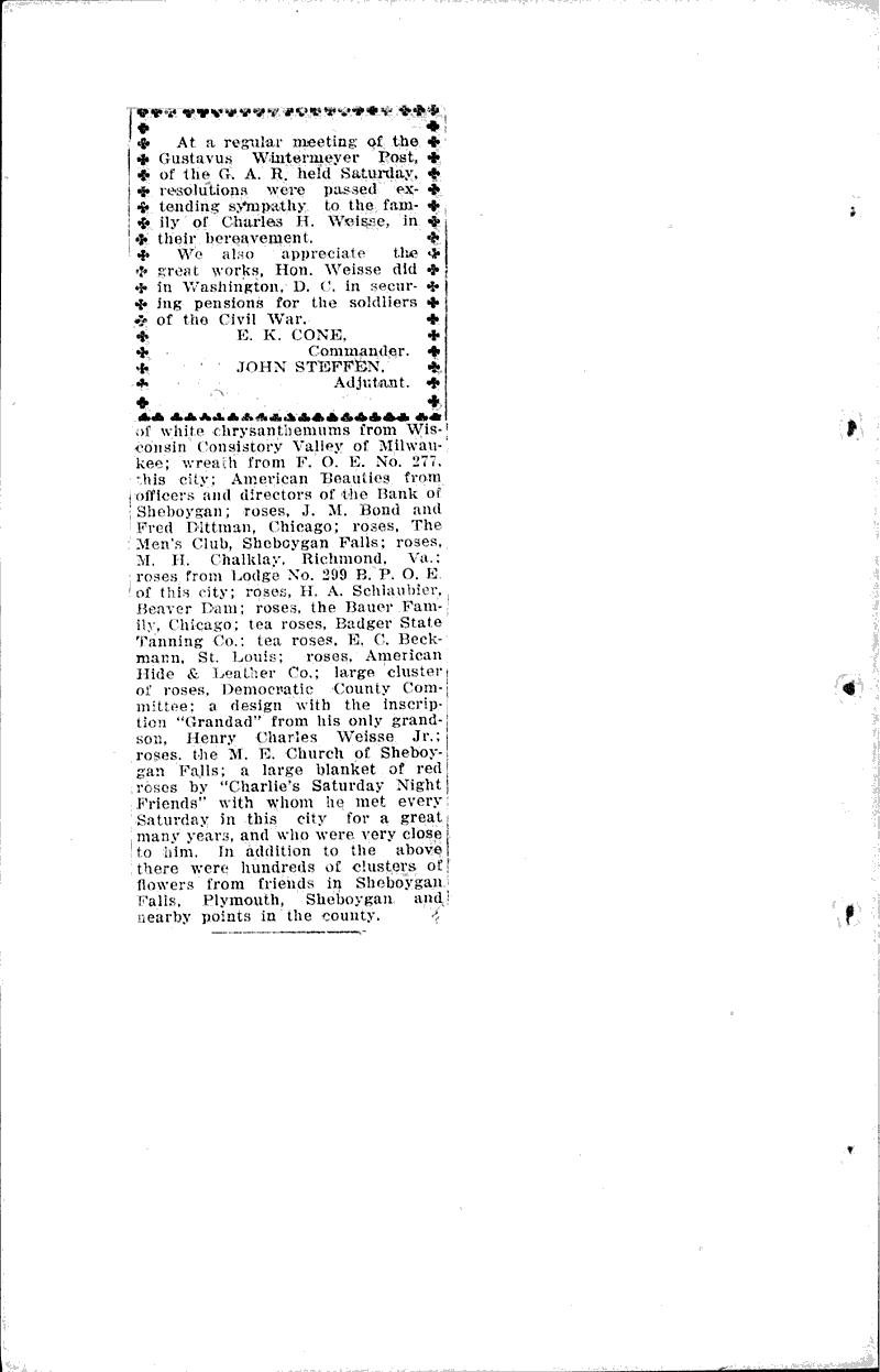  Source: Sheboygan Press Topics: Industry Date: 1919-10-08