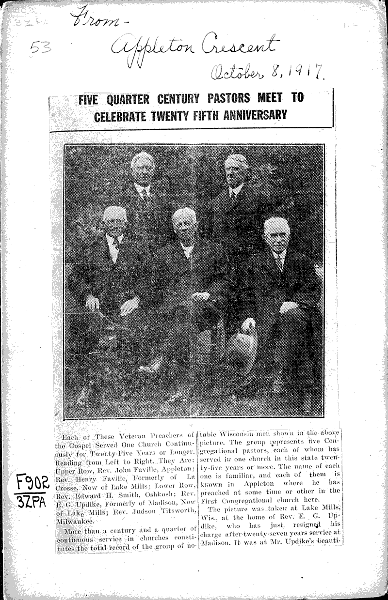  Source: Appleton Crescent Topics: Church History Date: 1917-10-08