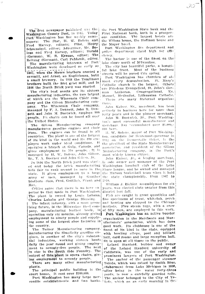  Source: Milwaukee Free Press Date: 1913-01-29
