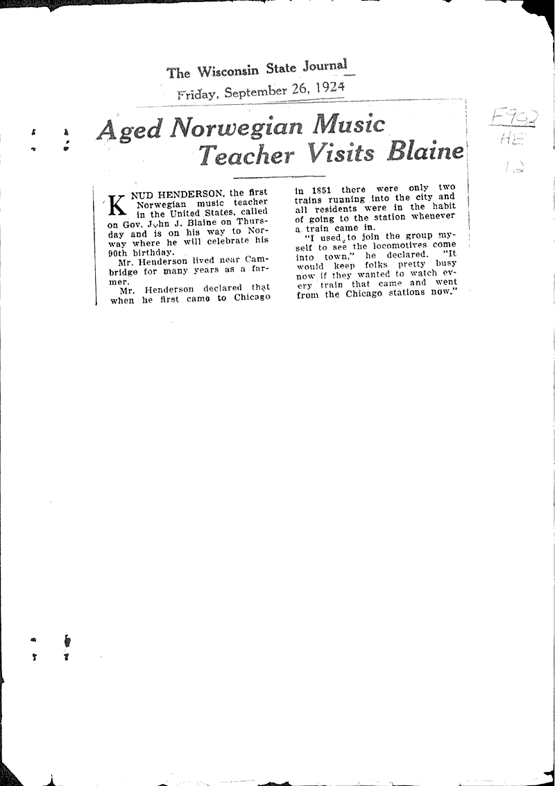  Source: Wisconsin State Journal Date: 1924-09-26