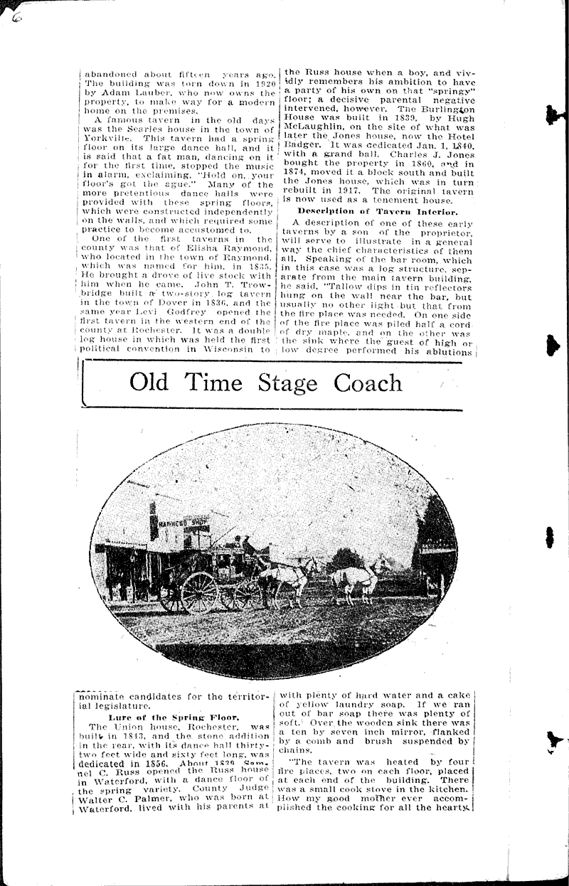  Source: Janesville Gazette Topics: Transportation Date: 1921-09-10