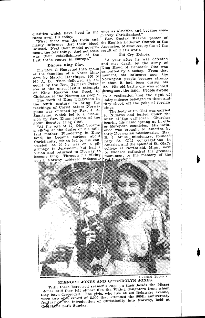  Source: Milwaukee Sentinel Topics: Immigrants Date: 1930-07-28
