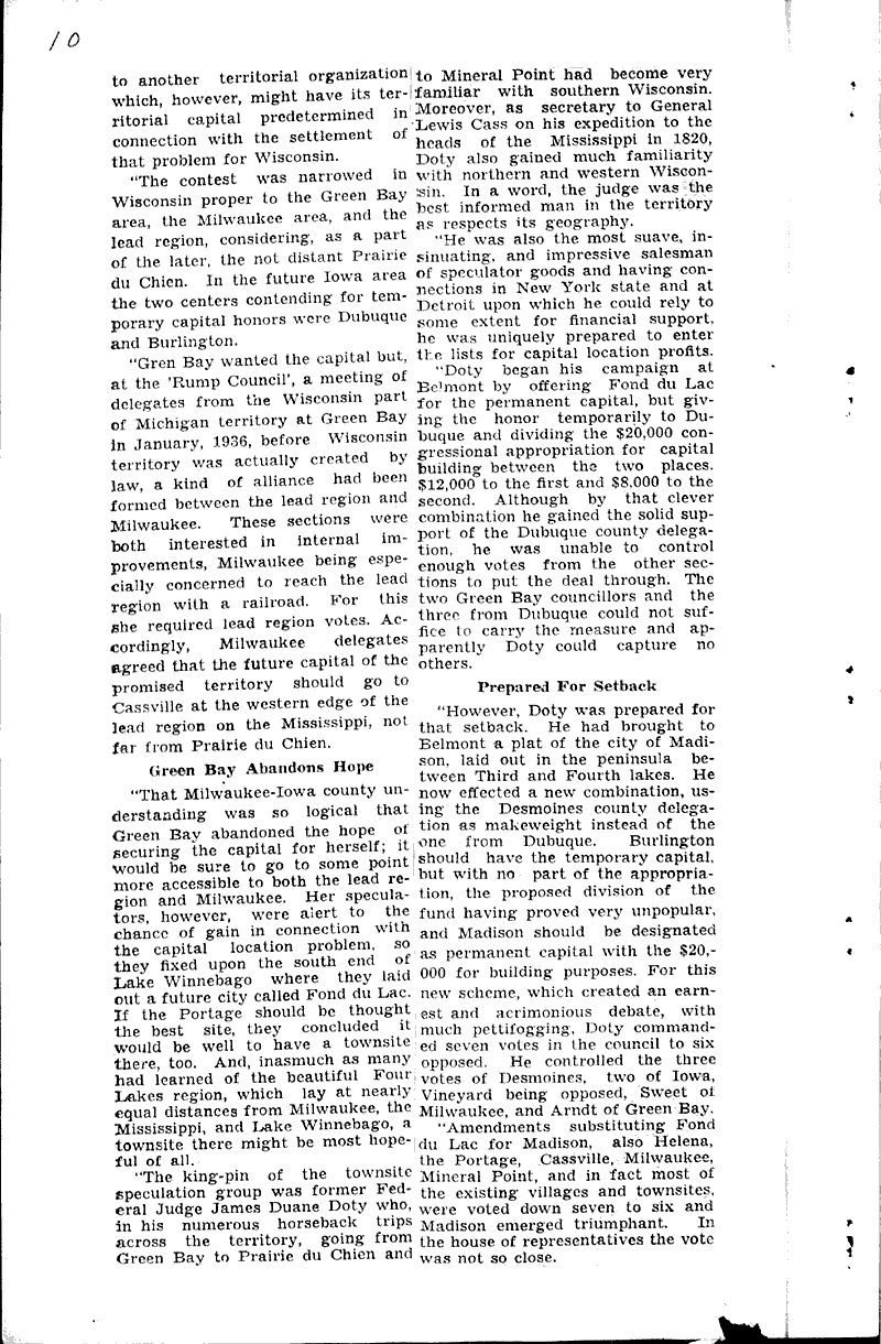  Source: Sheboygan Press Topics: Government and Politics Date: 1936-10-26