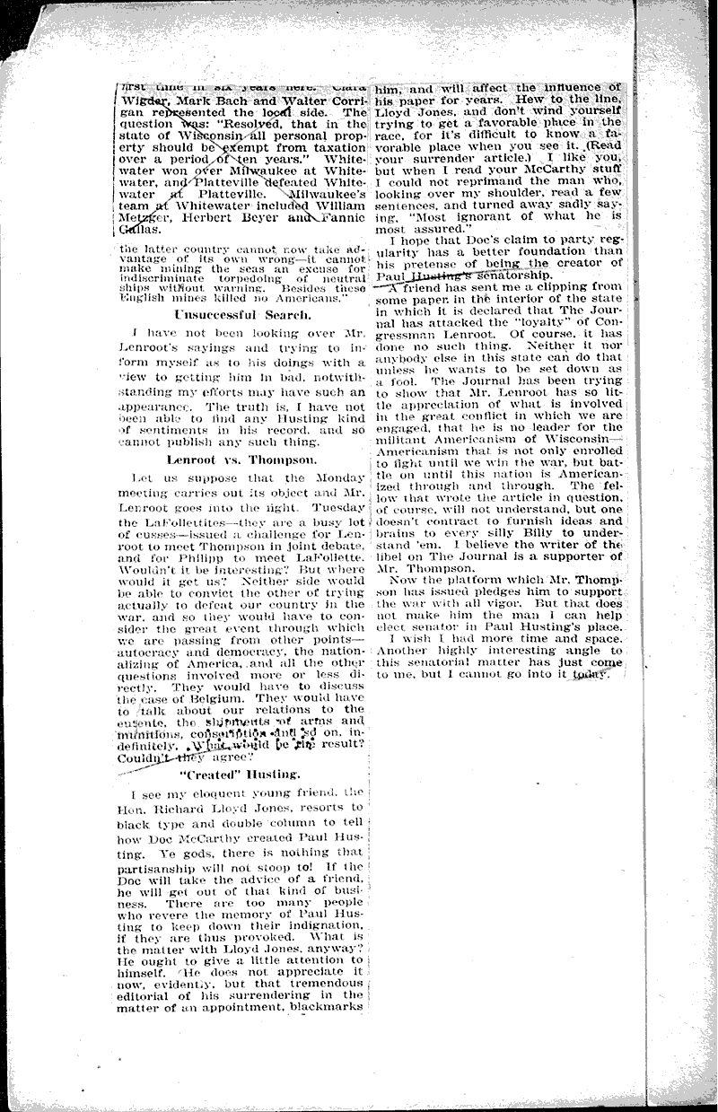  Source: Other Topics: Government and Politics Date: 1918-03-02