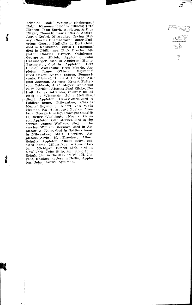  Source: Appleton Crescent Topics: Wars Date: 1923-04-28