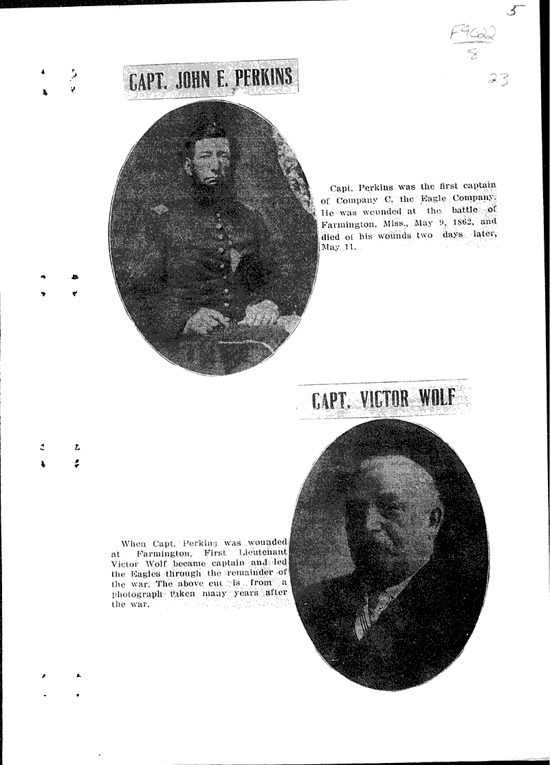  Source: Eau Claire Telegram Topics: Civil War Date: 1912-10-04