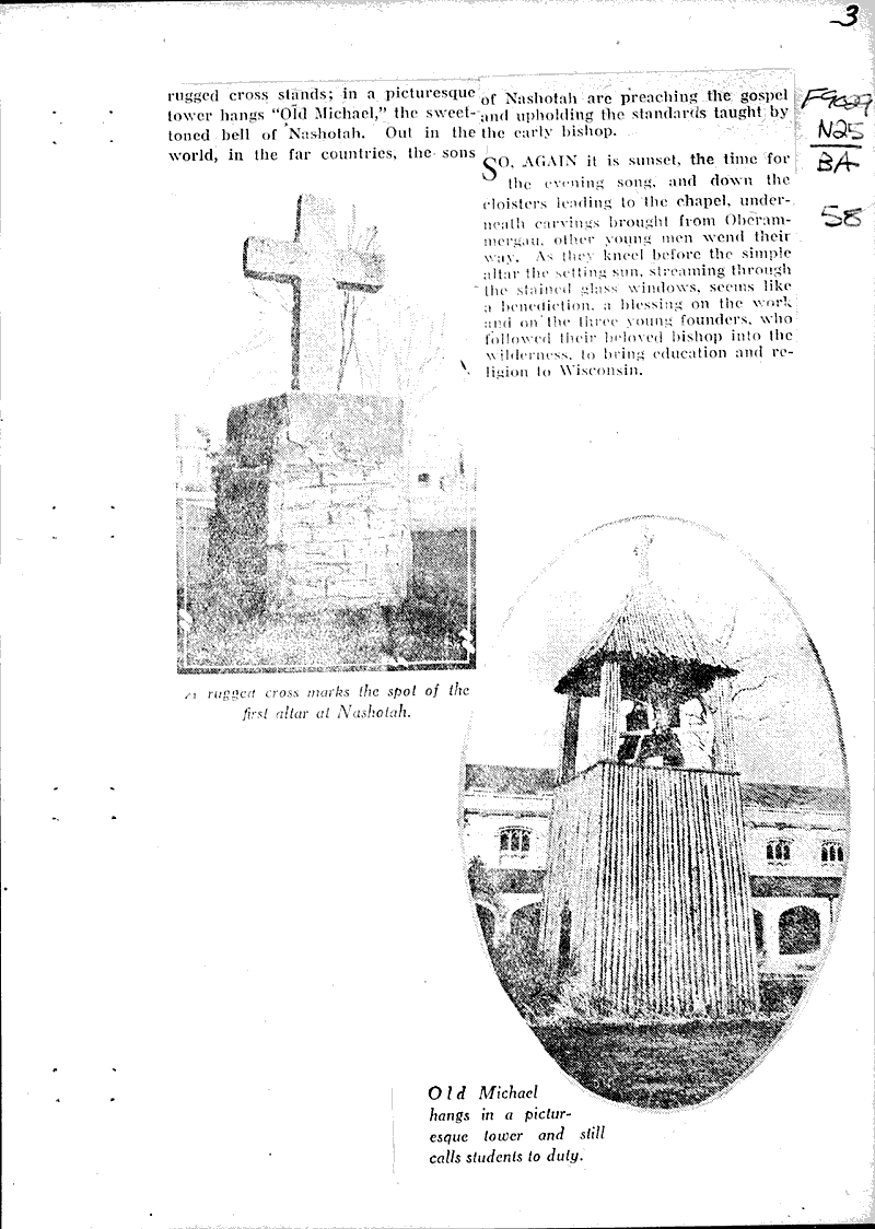  Source: Milwaukee Journal Topics: Church History Date: 1926-03-21