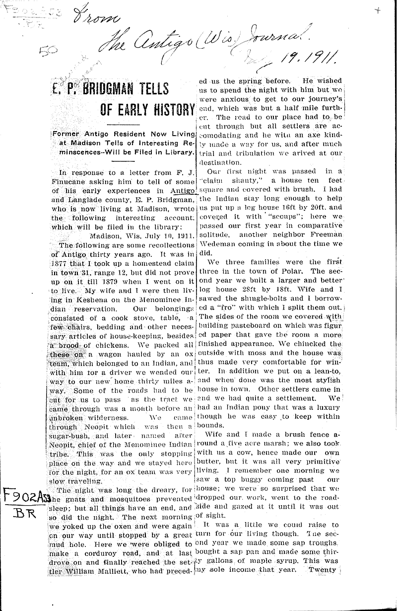  Source: Antigo Journal Date: 1911-07-19