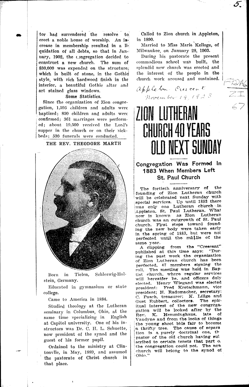  Source: Appleton Crescent Topics: Church History Date: 1908-08-22