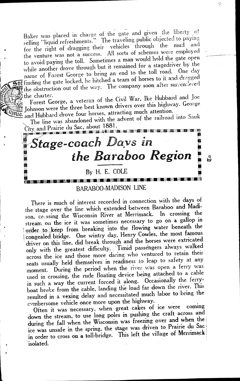  Source: Baraboo Daily News Topics: Transportation Date: 1923-03-05