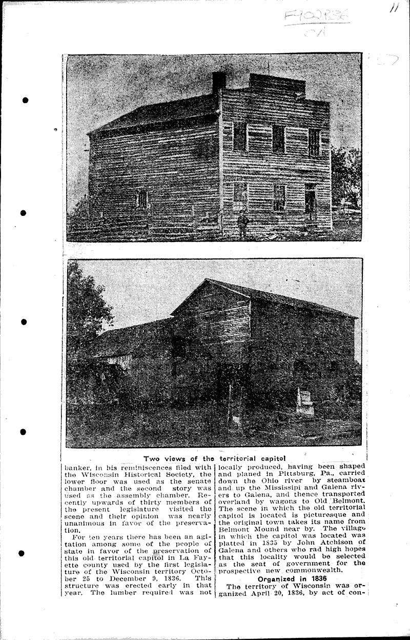  Source: Madison Democrat Topics: Architecture Date: 1917-03-20