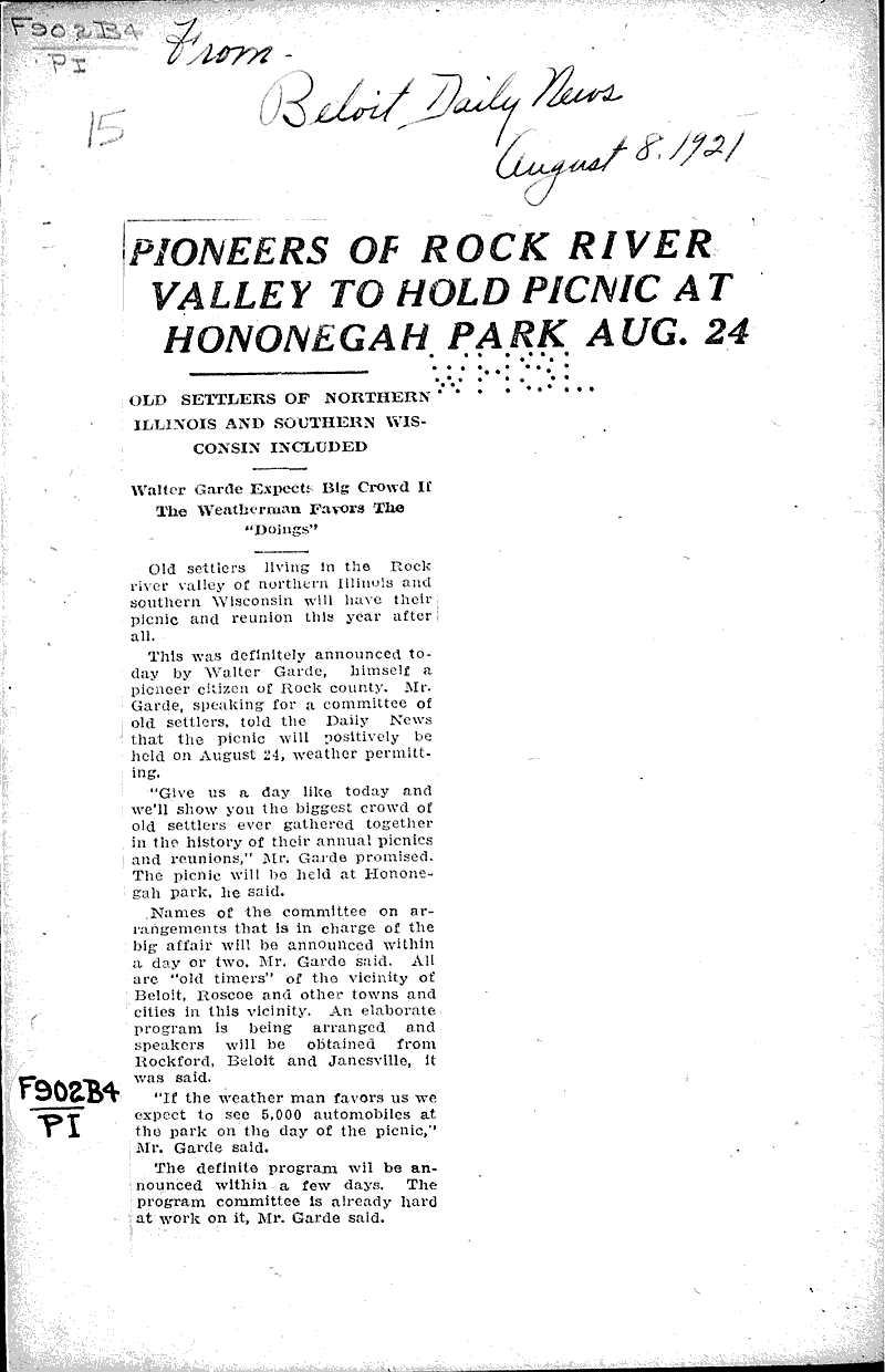  Source: Beloit Daily News Date: 1921-08-08