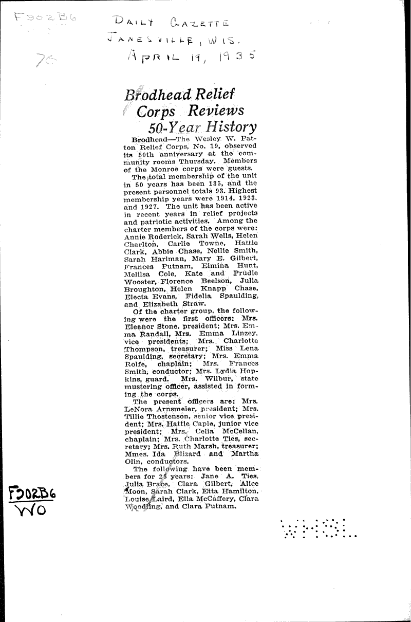  Source: Janesville Daily Gazette Date: 1935-04-19
