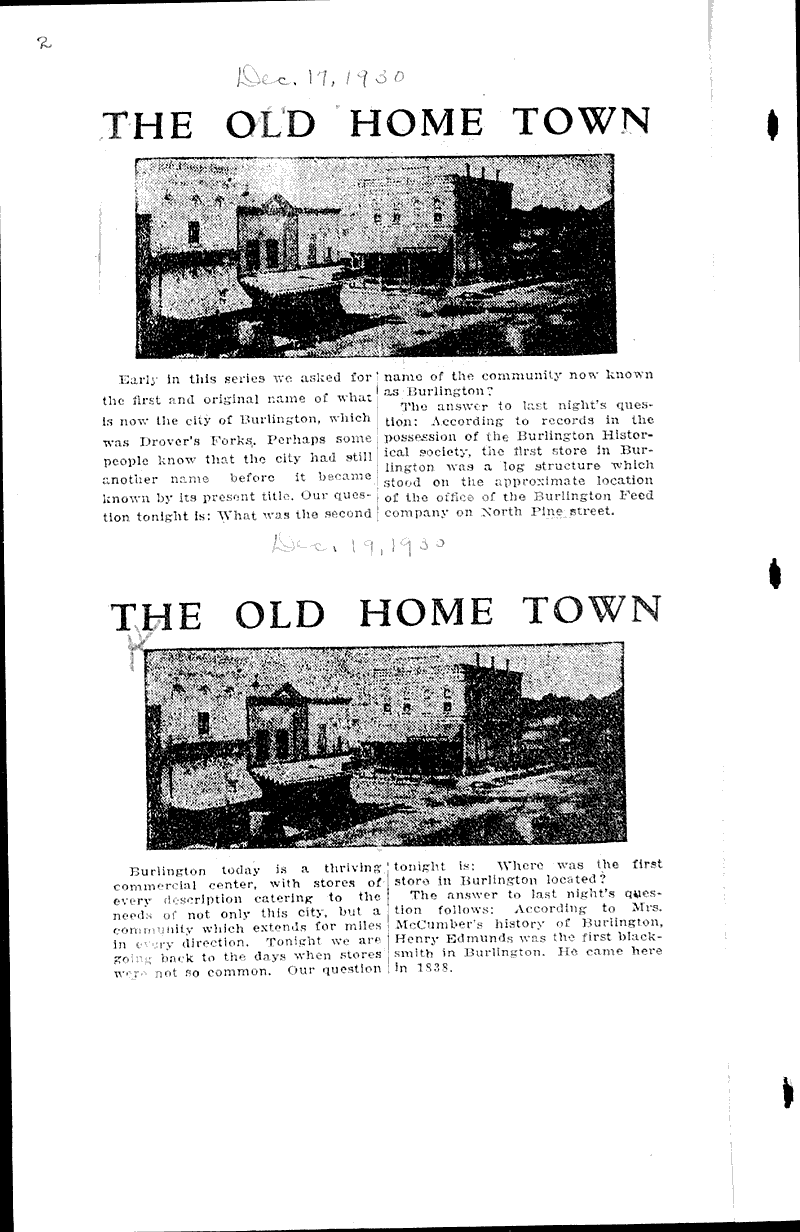  Source: Racine Journal-News Date: 1930-12-09