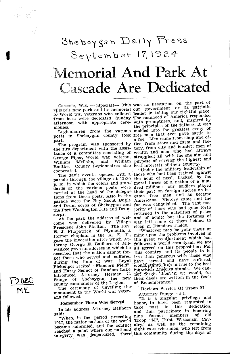  Source: Sheboygan Daily Press Date: 1924-09-17