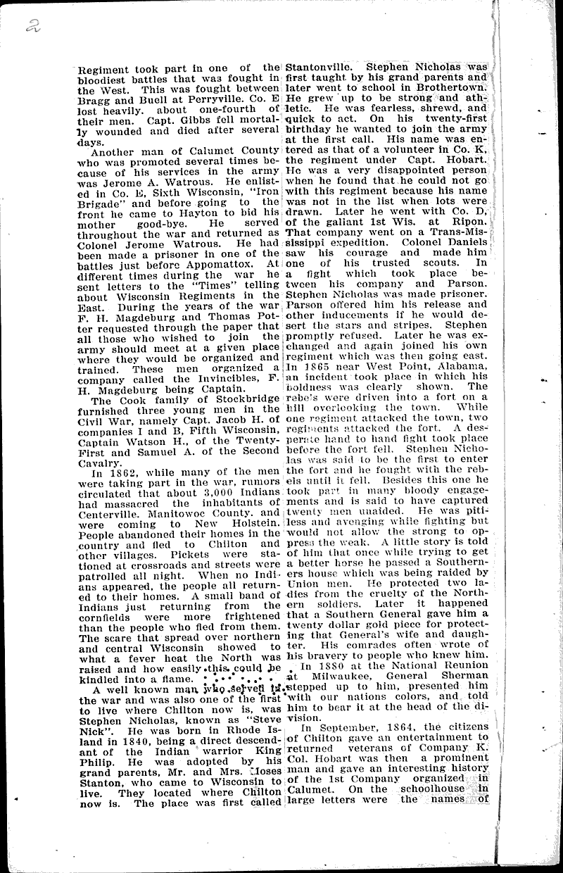  Source: Chilton Times Topics: Civil War Date: 1916-07-01