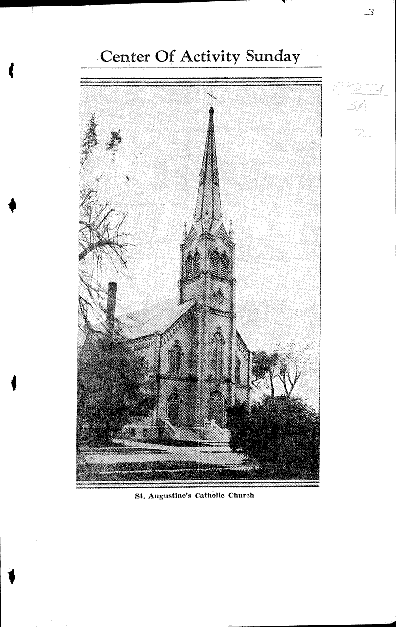  Source: Sheboygan Daily Press Topics: Church History Date: 1933-10-27