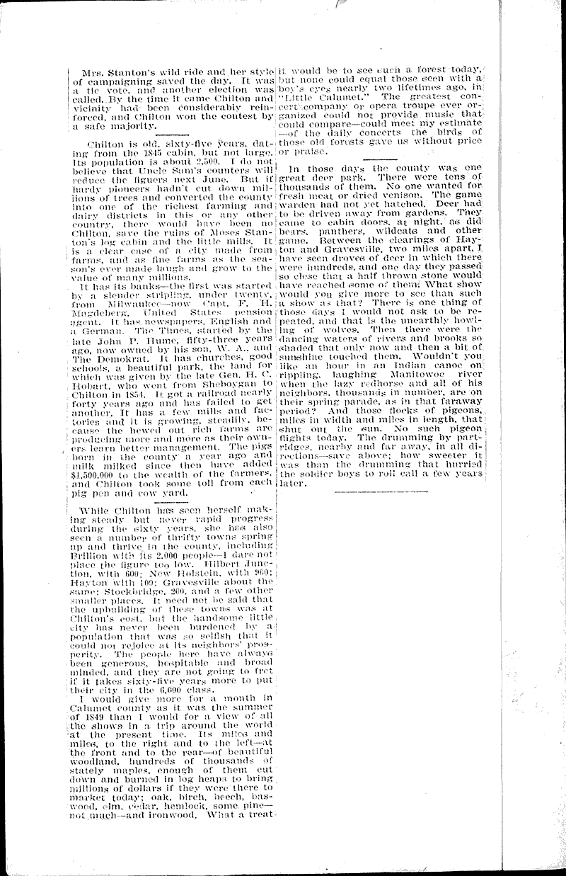  Source: Oshkosh Northwestern Date: 1910-04-18