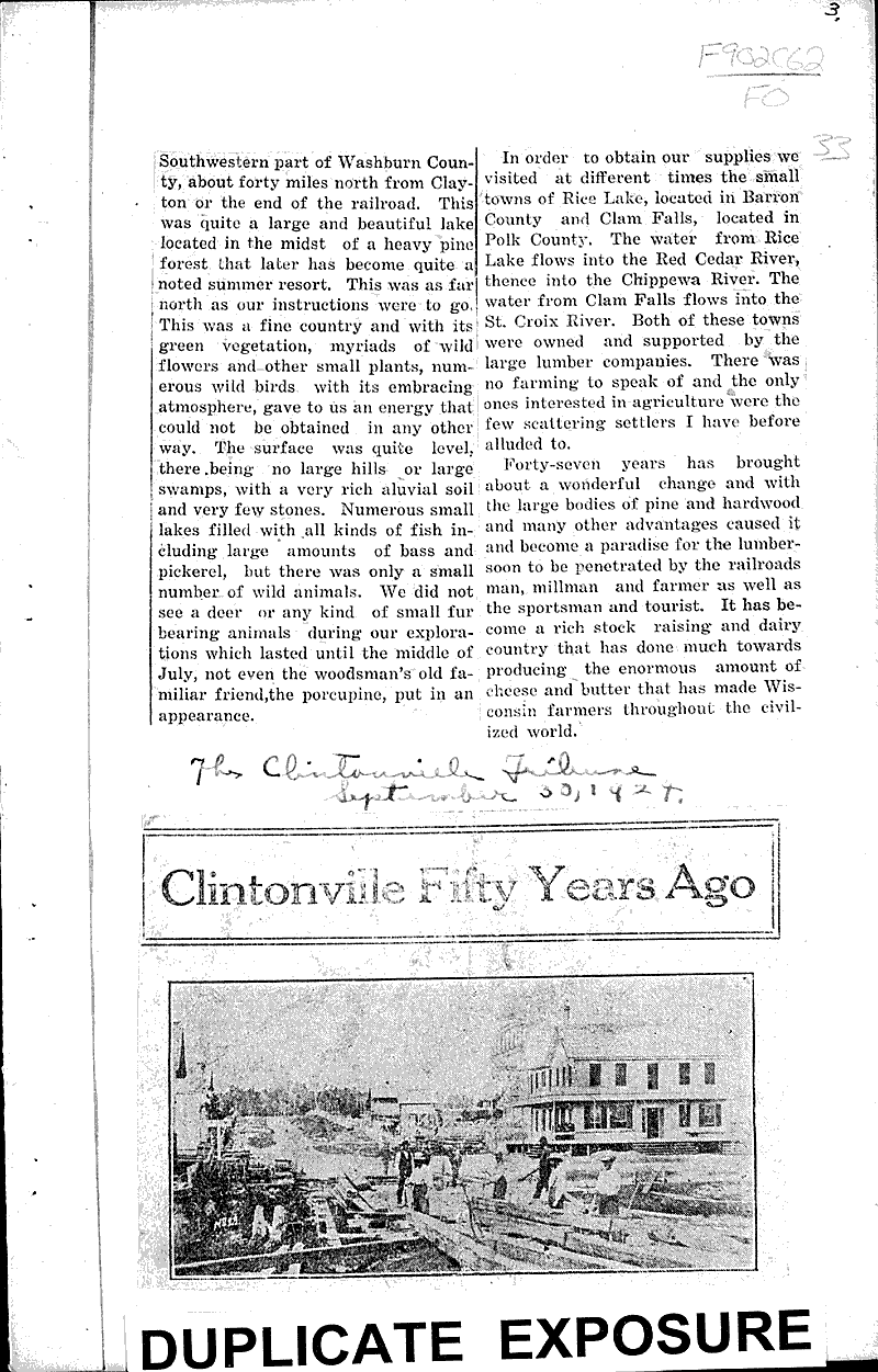  Source: Clintonville Tribune Date: 1925-04-23