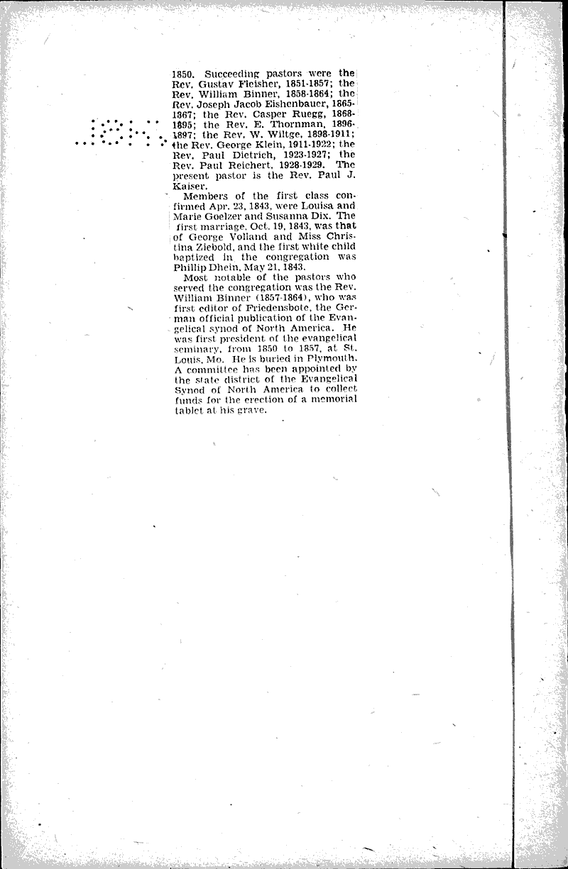  Source: Milwaukee Journal Topics: Church History Date: 1933-08-12