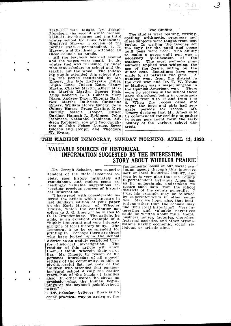  Source: Madison Democrat Topics: Industry Date: 1920-04-04