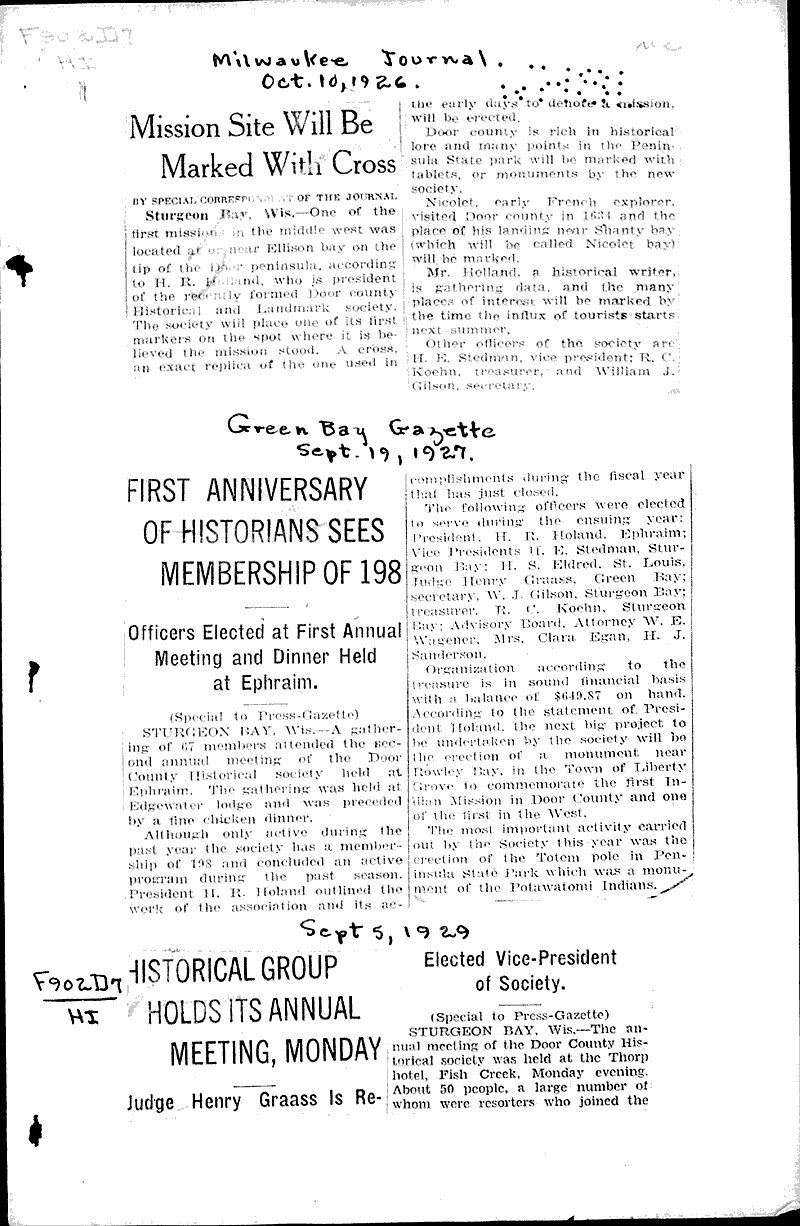  Source: Milwaukee Journal Topics: Education Date: 1926-10-10