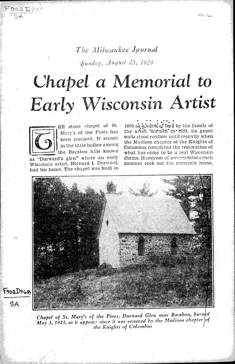 Source: Milwaukee Journal Topics: Art and Music Date: 1935-06-08