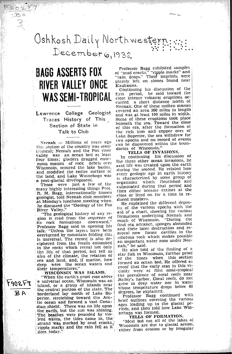  Source: Oshkosh Daily Northwestern Date: 1932-12-06