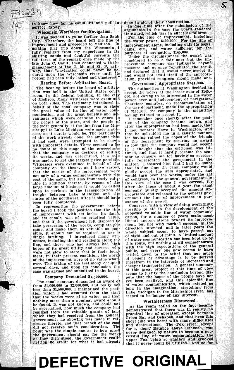  Source: Milwaukee Sentinel Topics: Government and Politics Date: 1903-10-04