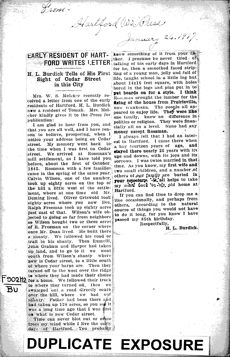  Source: Hartford Press Date: 1917-01-26