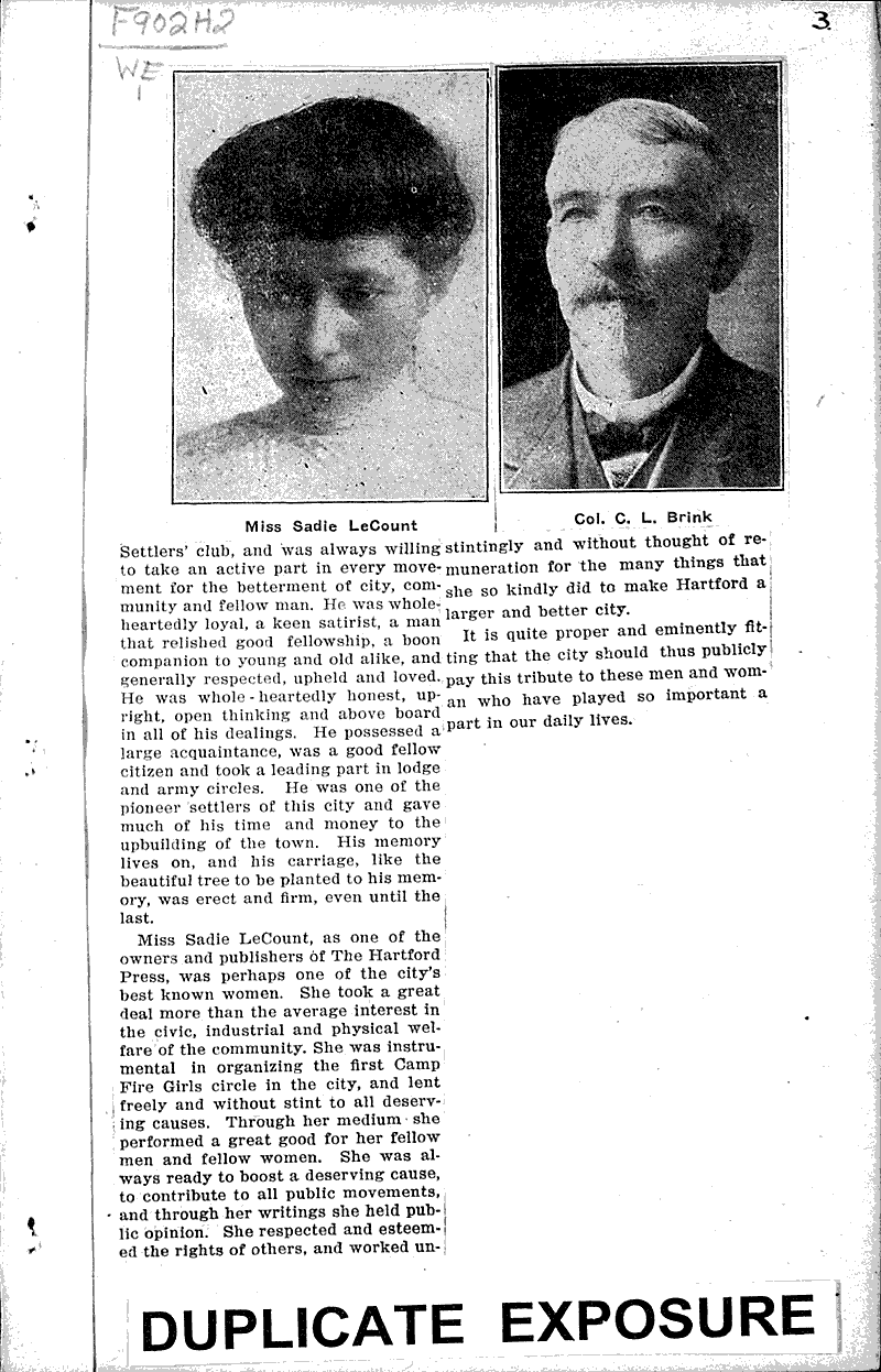  Source: Hartford Times Date: 1922-05-05