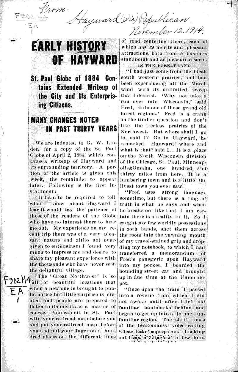  Date: 1914-11-12